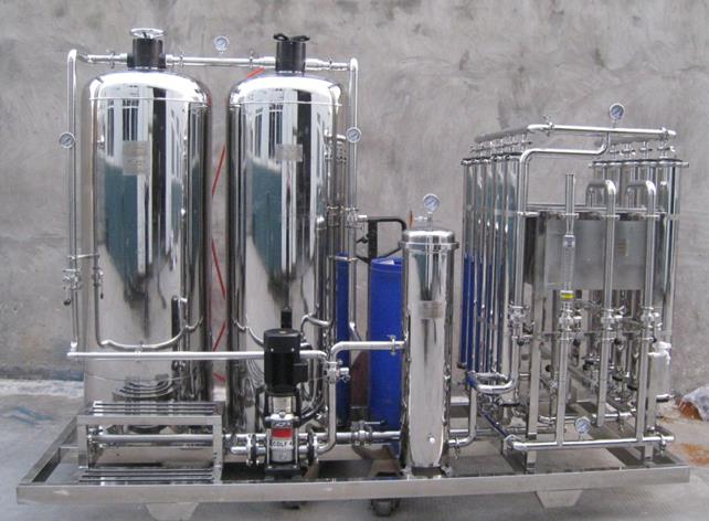 水處理設備確定并處理化學物質